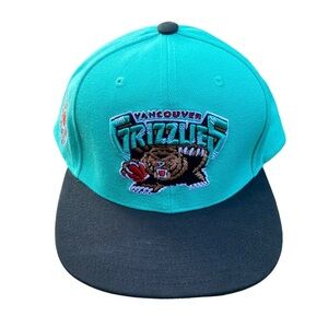 Vancouver Grizzlies SnapBack Cap Mitchell Ness Blue